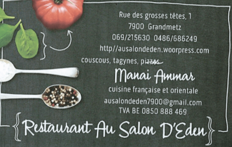 au salon d'eden adresse et contact